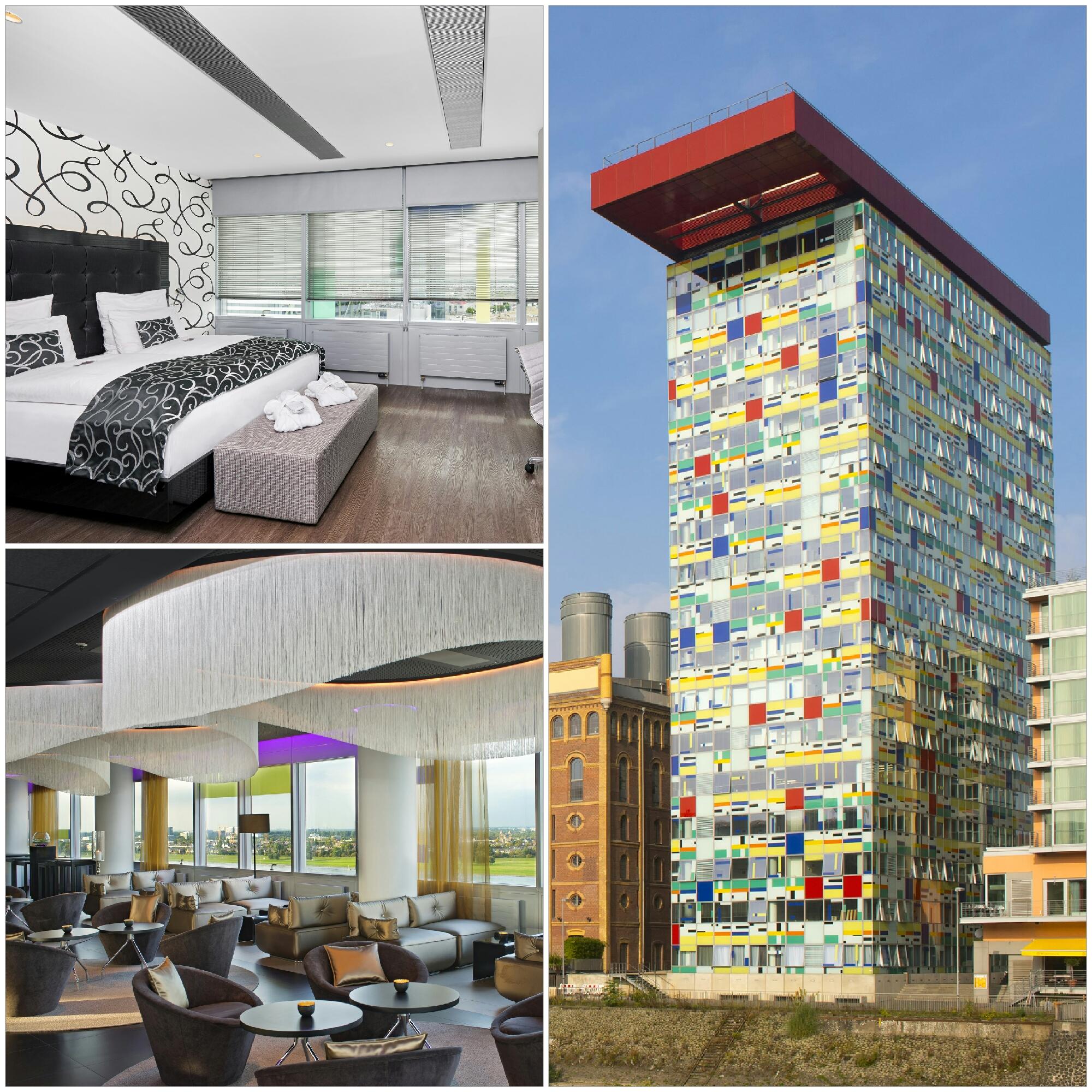 Innside By Melia Duesseldorf Hafen Bagian luar foto