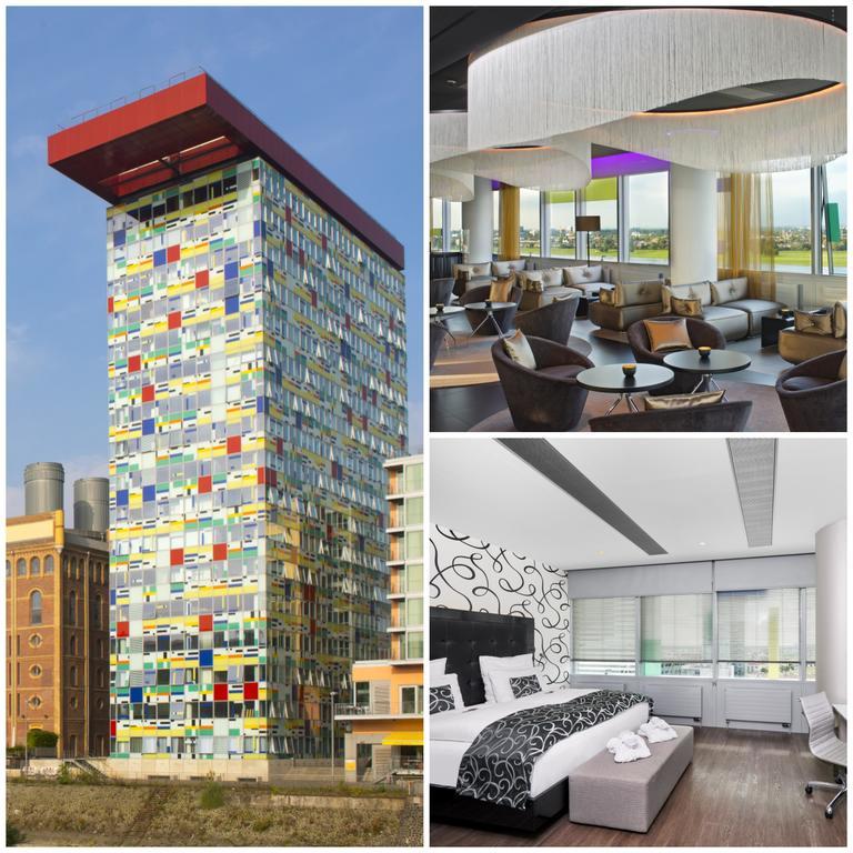 Innside By Melia Duesseldorf Hafen Bagian luar foto
