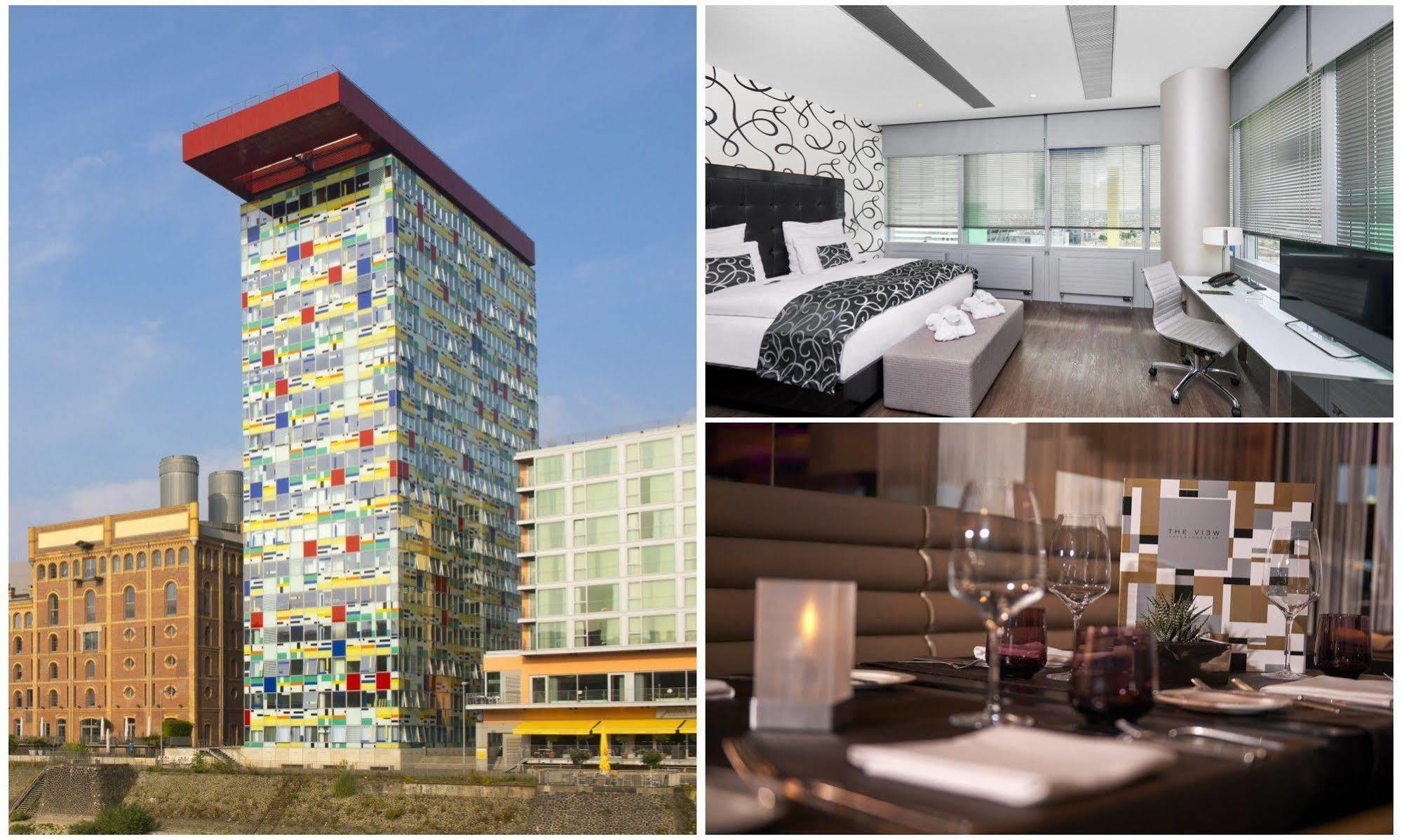 Innside By Melia Duesseldorf Hafen Bagian luar foto